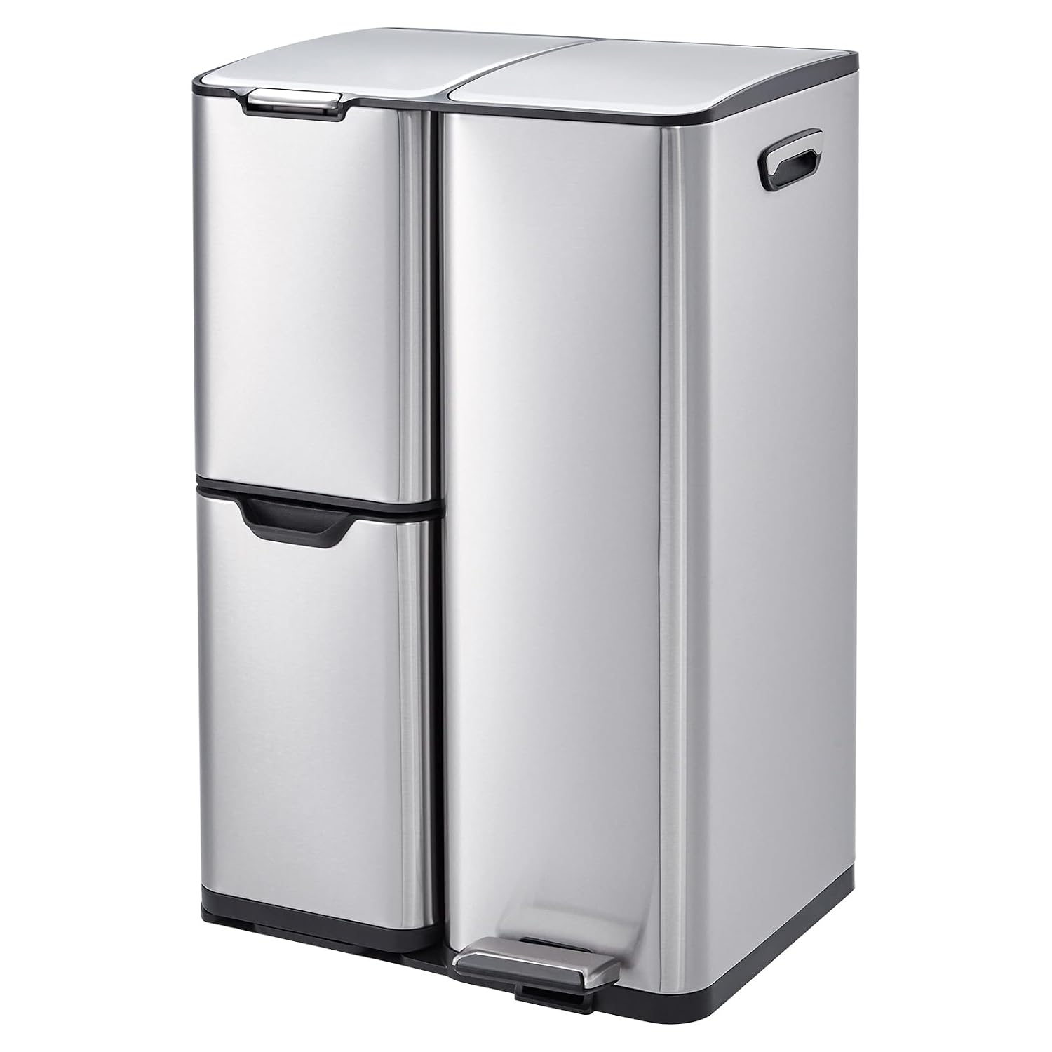 Office Furniture Recycling - Poubelle de cuisine en acier inoxydable