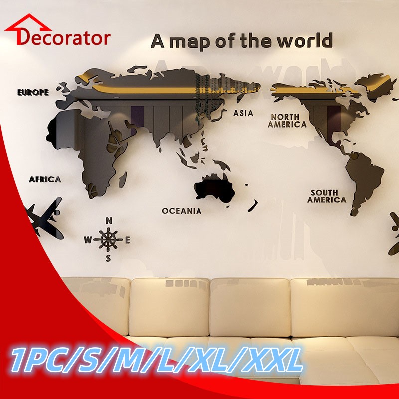Office Furniture World - Autocollant mural 3D en acrylique avec
