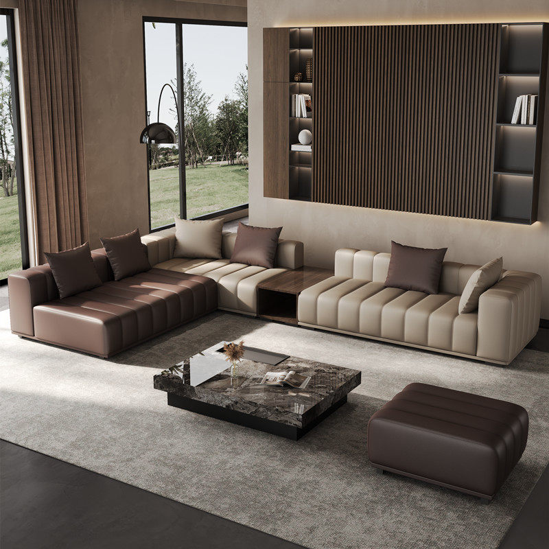 Canapés de salon en cuir, pouf - Office Furniture Services avis et prix