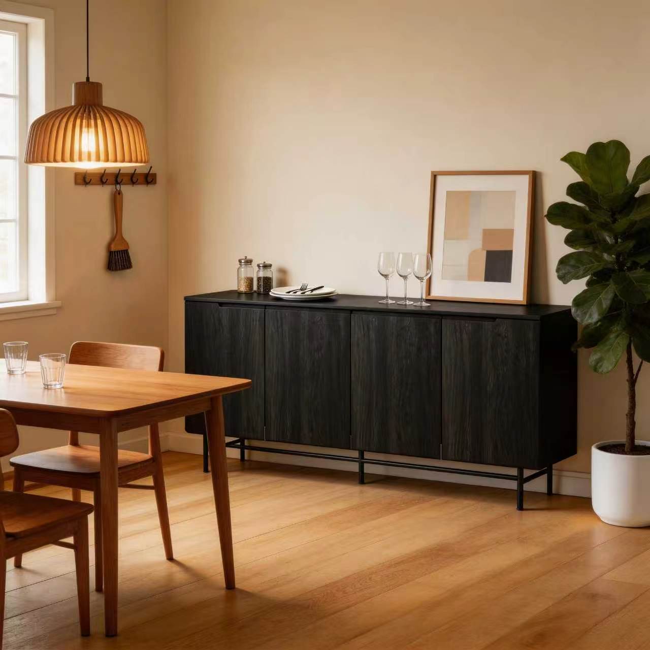 Buffet latéral cannelé de 68 p - Credenza Office Storage avis et prix