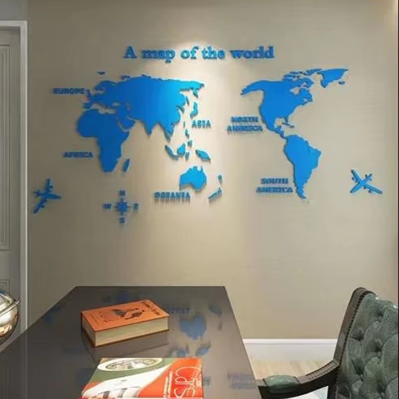 Sticker mural 3D en acrylique  - Office Furniture World avis et prix