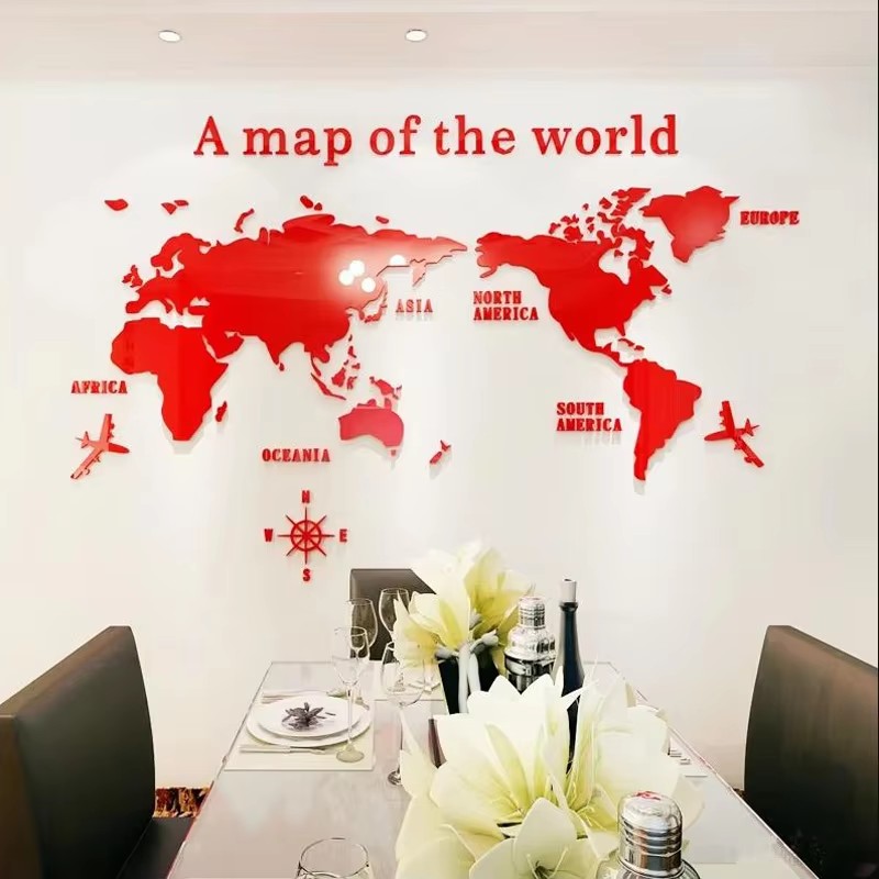 Sticker mural 3D en acrylique  - Office Furniture World avis et prix