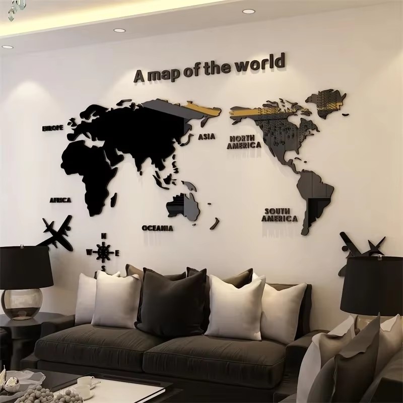Sticker mural 3D en acrylique  - Office Furniture World avis et prix