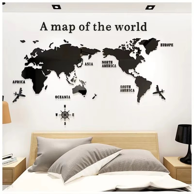 Sticker mural 3D en acrylique  - Office Furniture World avis et prix