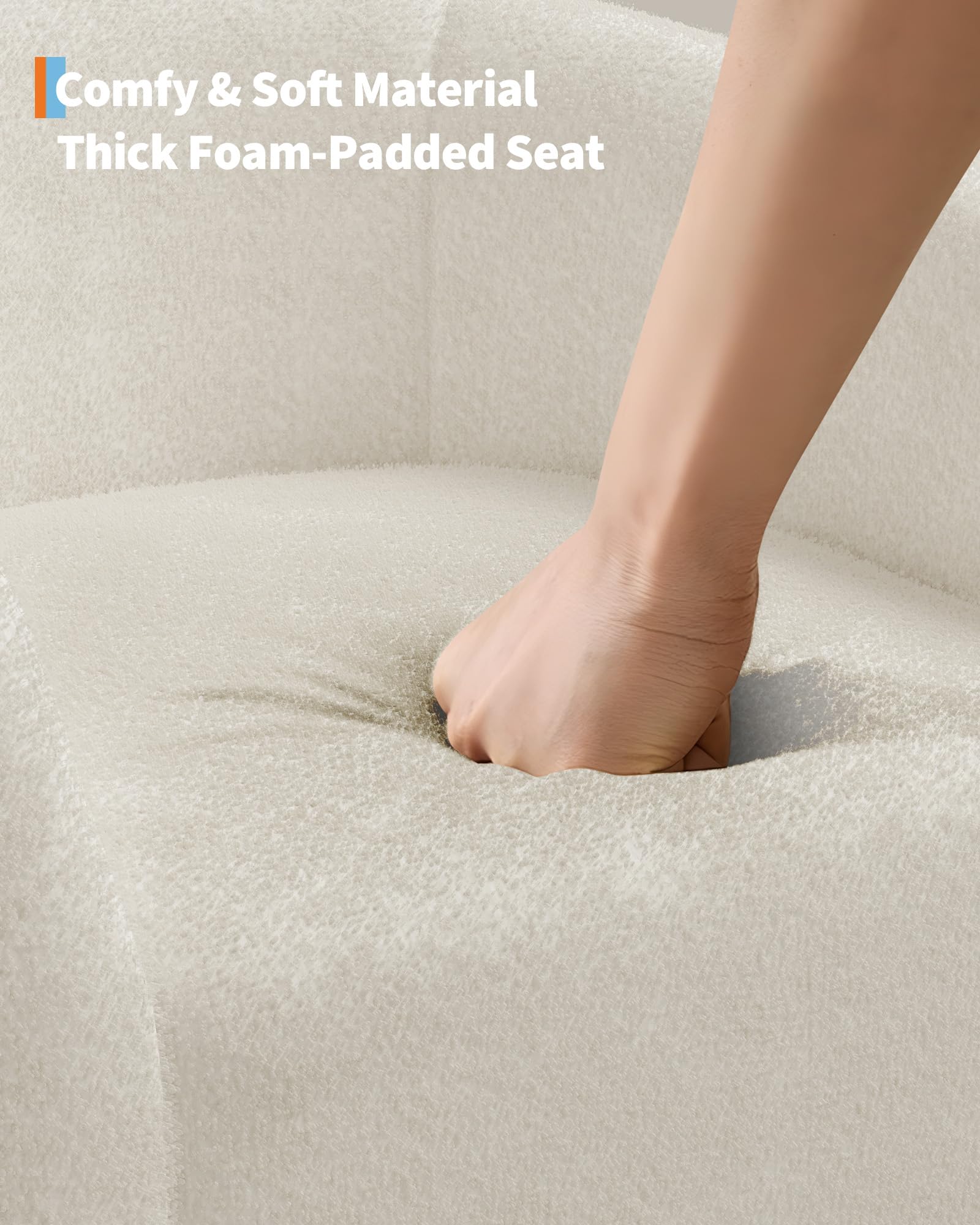 Fauteuil d'appoint en bouclett - Office Furniture Hong Kong avis et prix