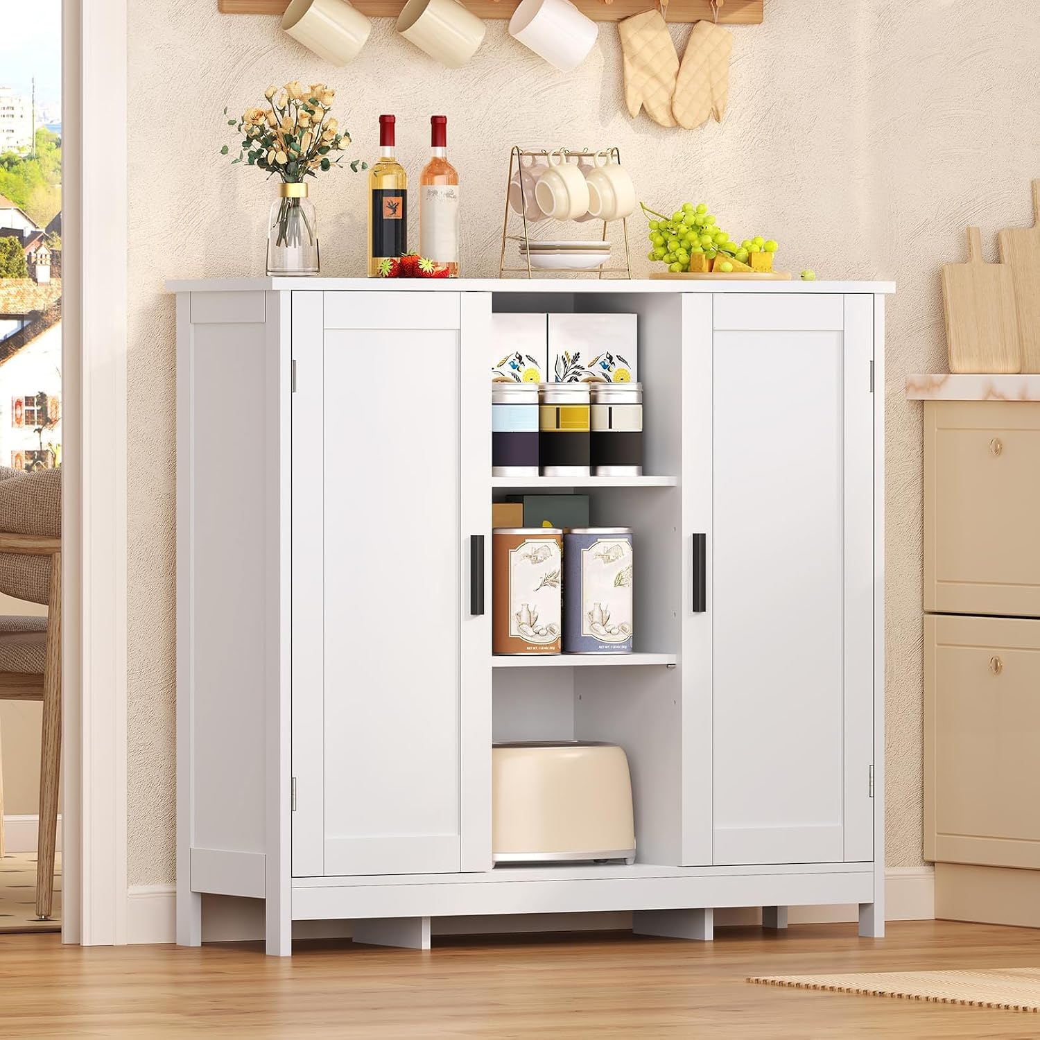 Meuble de rangement avec porte - Credenza Office Storage avis et prix