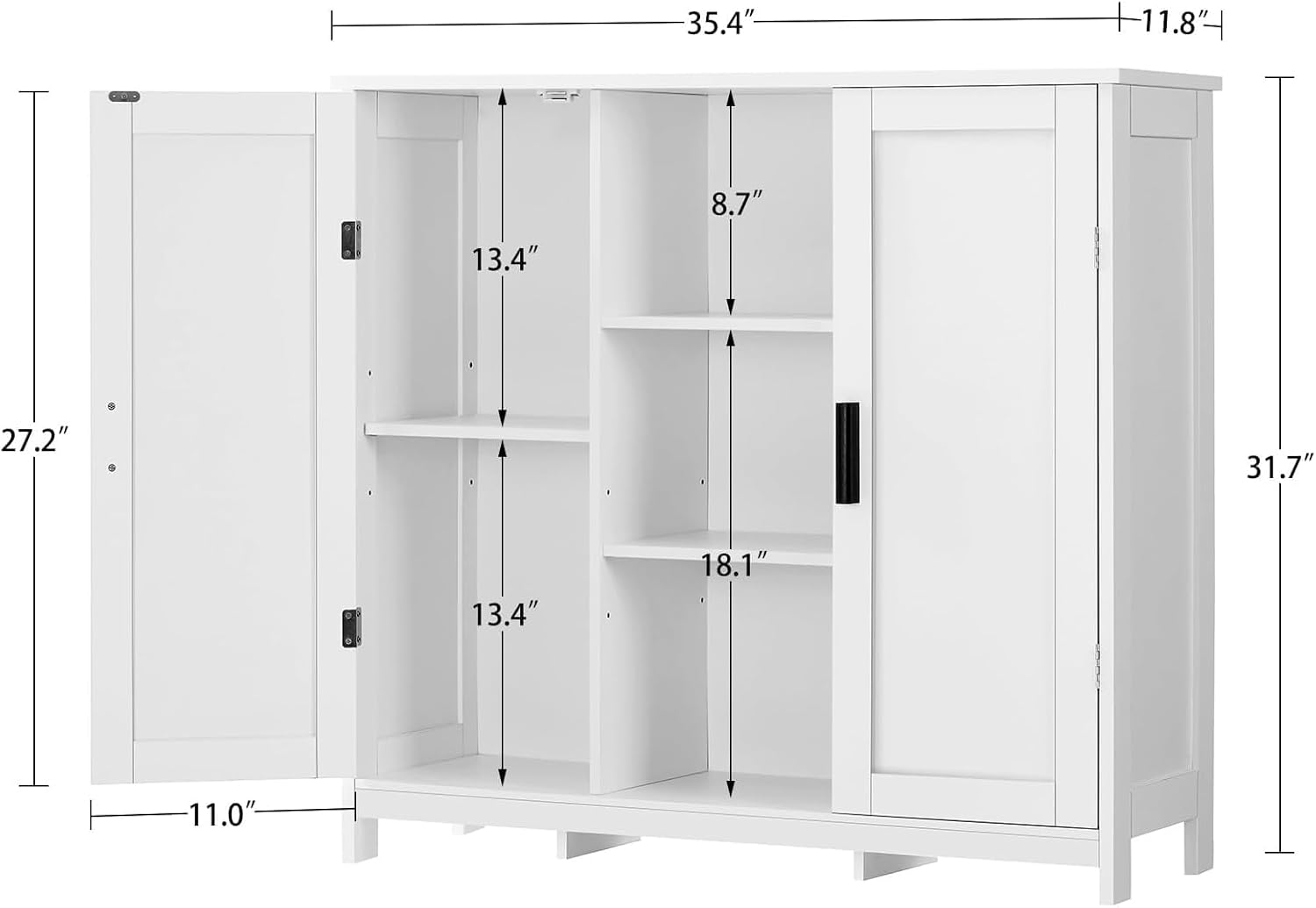 Meuble de rangement avec porte - Credenza Office Storage avis et prix