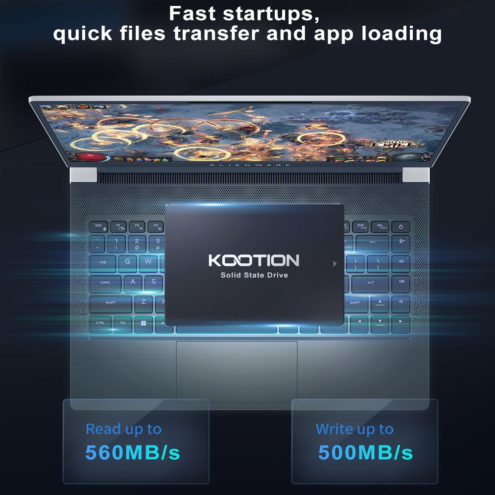Disque dur SSD SATA KOOTION 64 - Work Office Furniture avis et prix