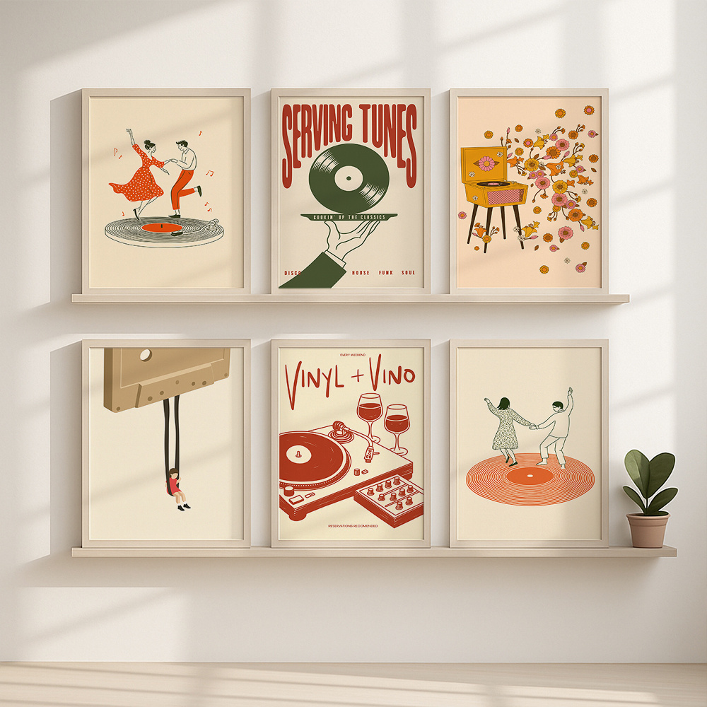 1 pièce Affiche murale vintage - Office Furniture Equipment avis et prix