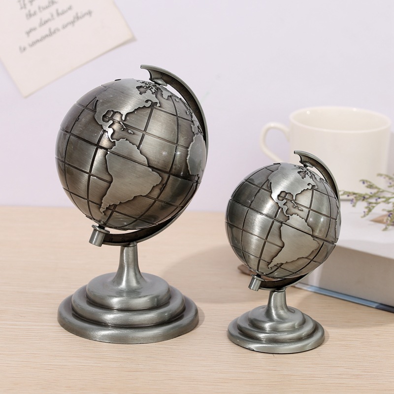 Figurine globe vintage en alli - Office Furniture World avis et prix