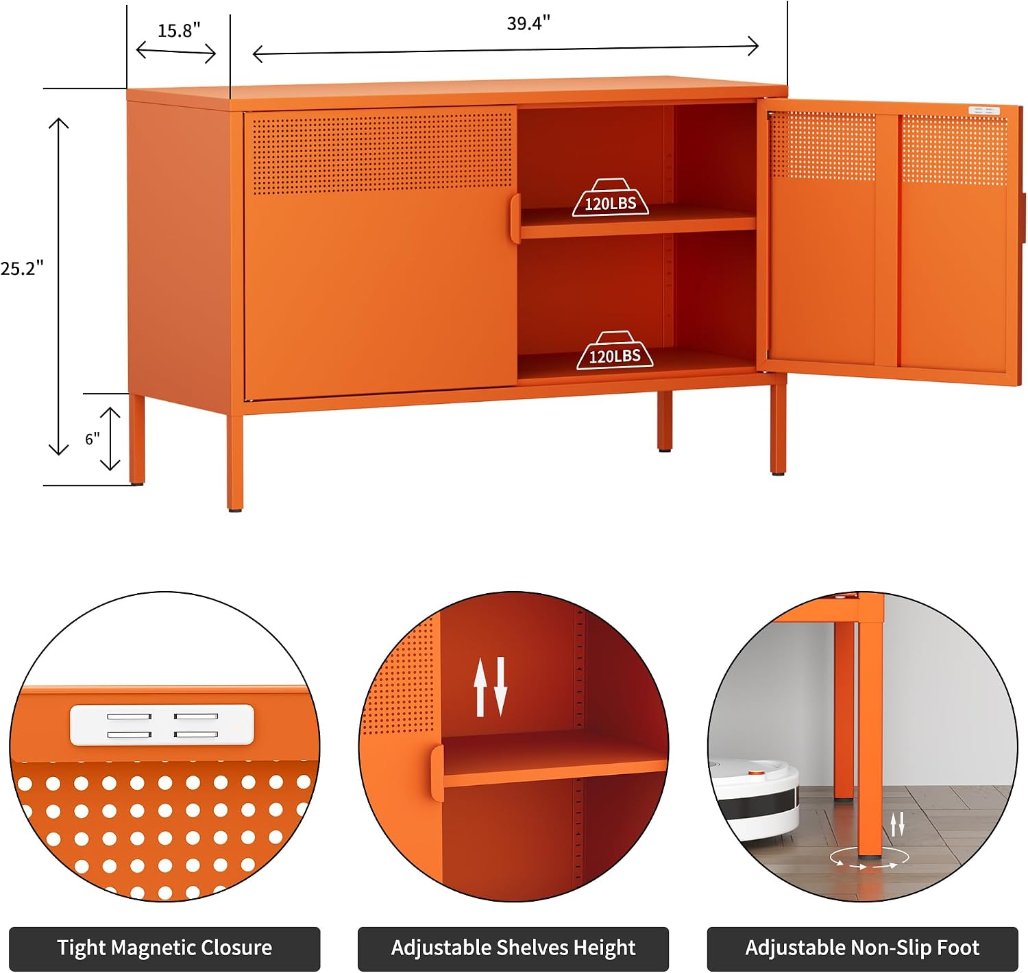 Armoire de rangement en métal  - Credenza Office Storage avis et prix