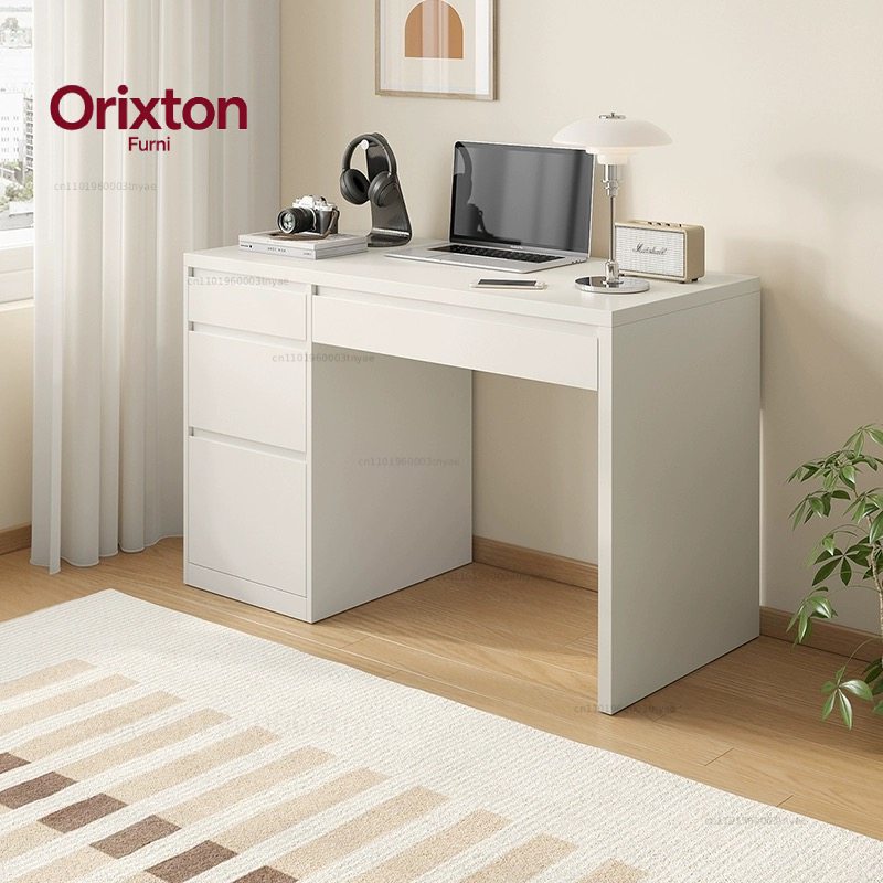 Bureau d'angle blanc en bois,  - Office Furniture Services avis et prix