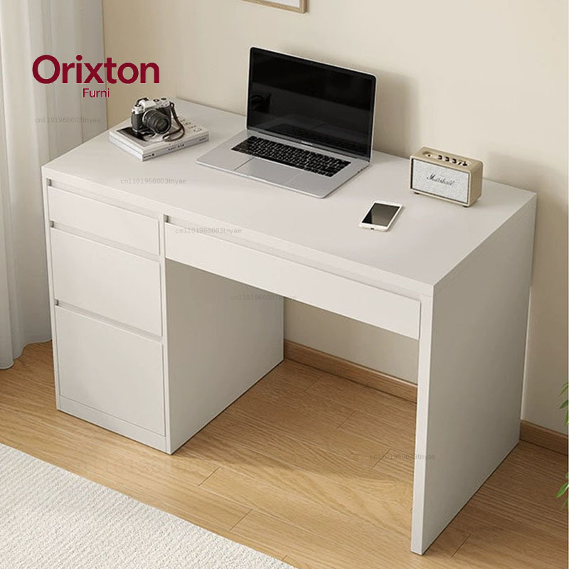 Bureau d'angle blanc en bois,  - Office Furniture Services avis et prix