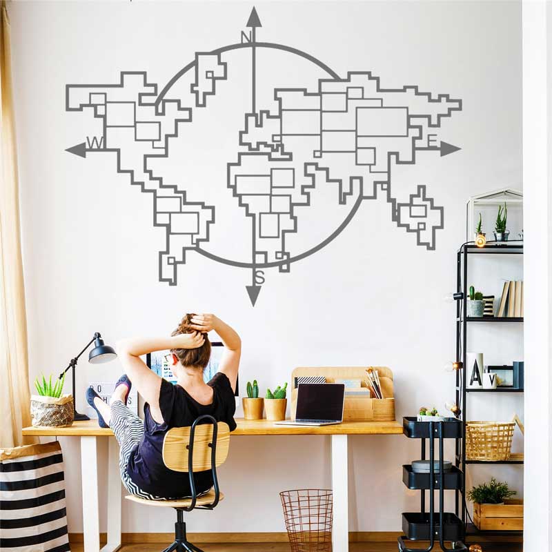 Autocollants muraux en vinyle  - Office Furniture World avis et prix