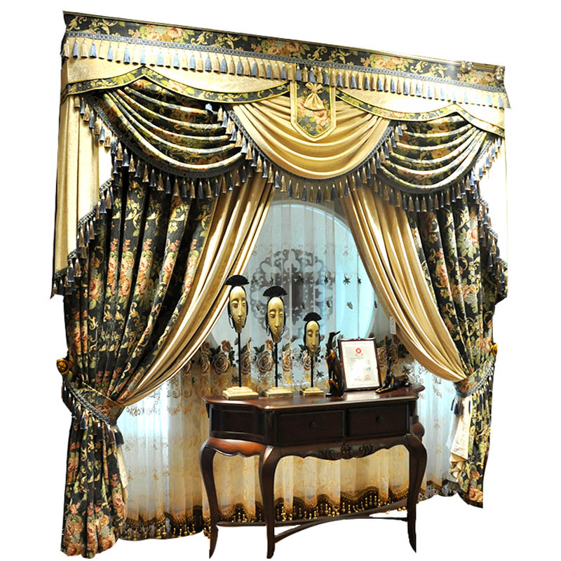 Rideaux à motif de fleurs anci - Office Furniture Hong Kong avis et prix