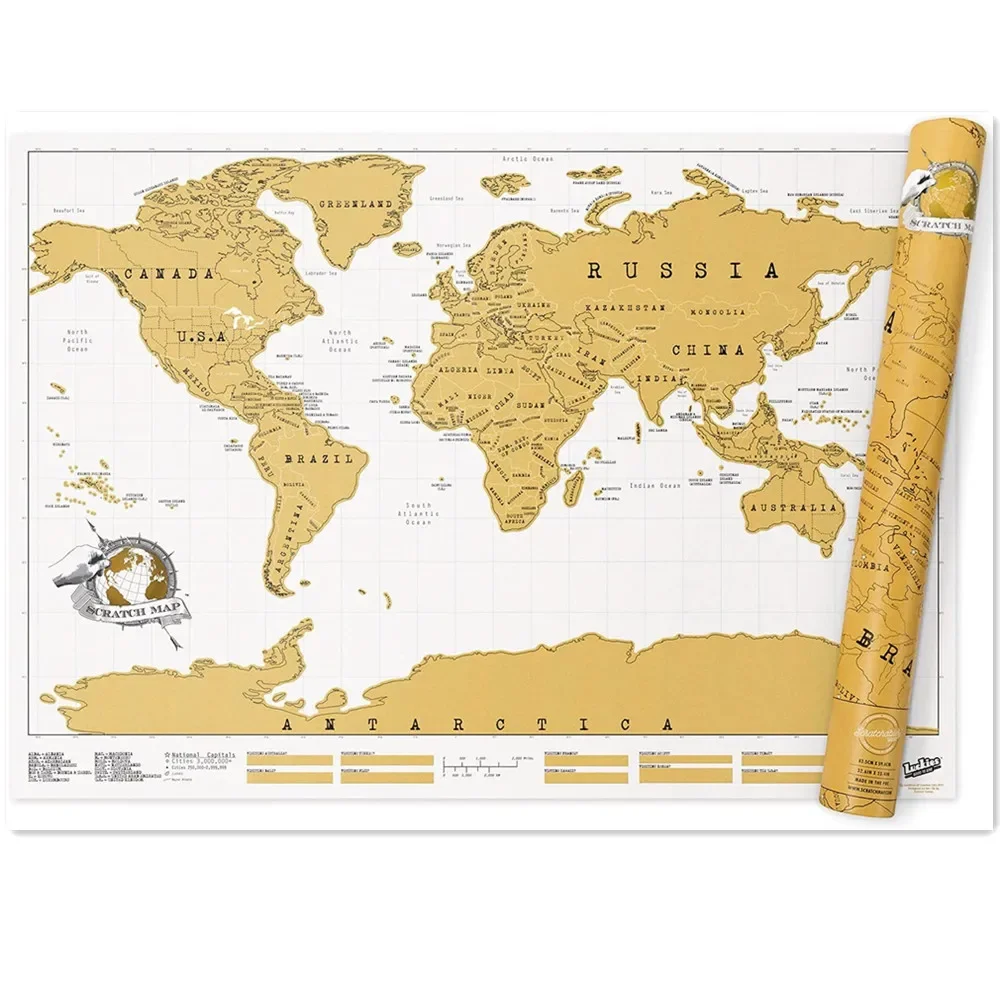 Affiche d'art mural de cartes  - Office Furniture World avis et prix