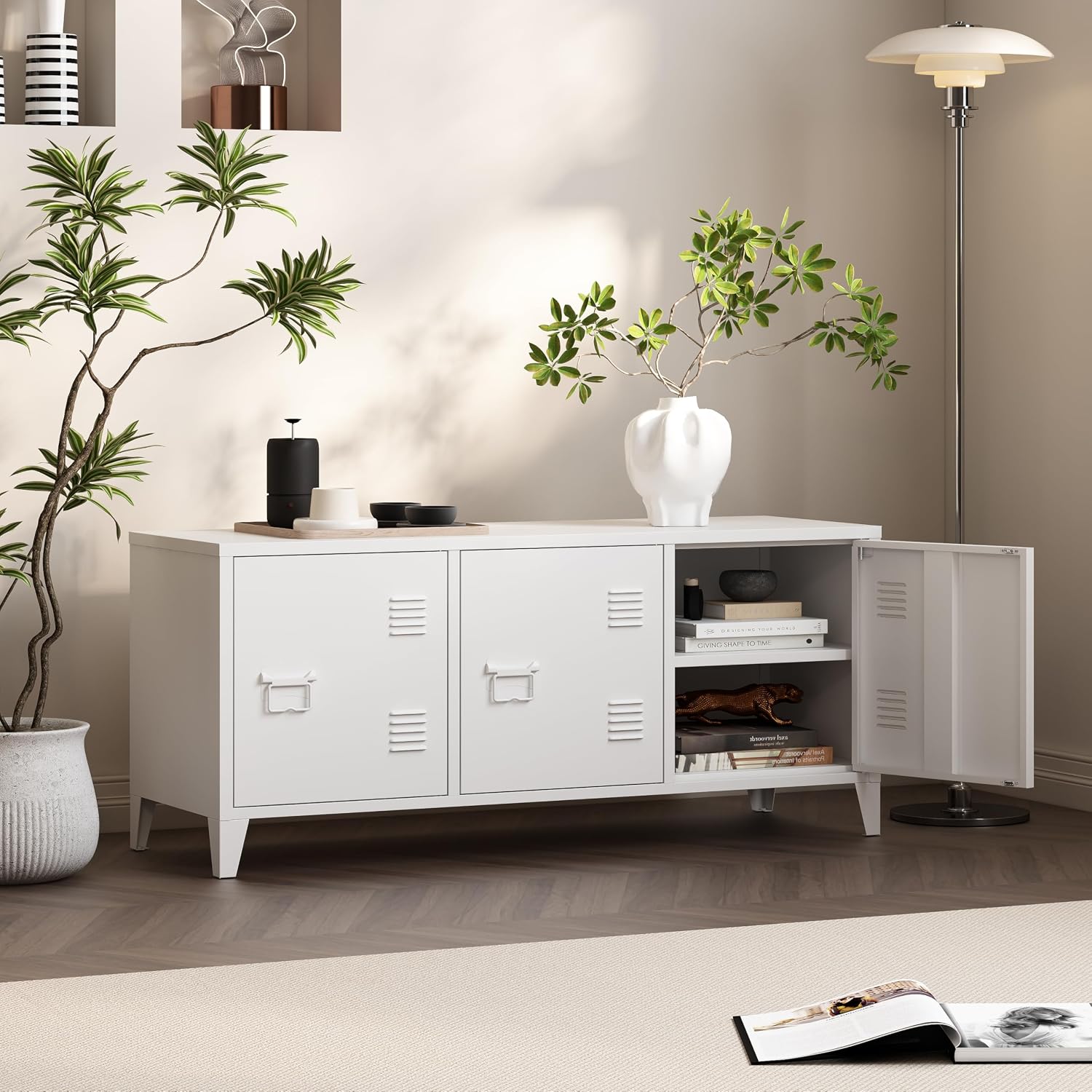 Meuble TV moderne, meuble de r - Credenza Office Storage avis et prix