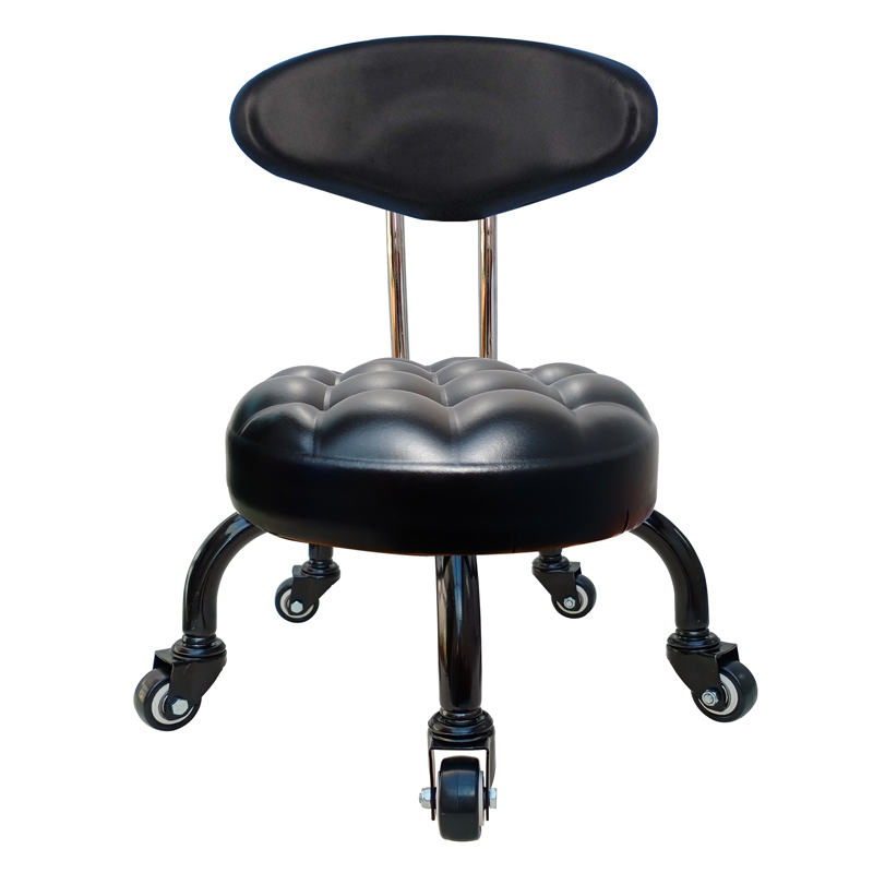 Petit tabouret rond à poulie p - Work Office Furniture avis et prix