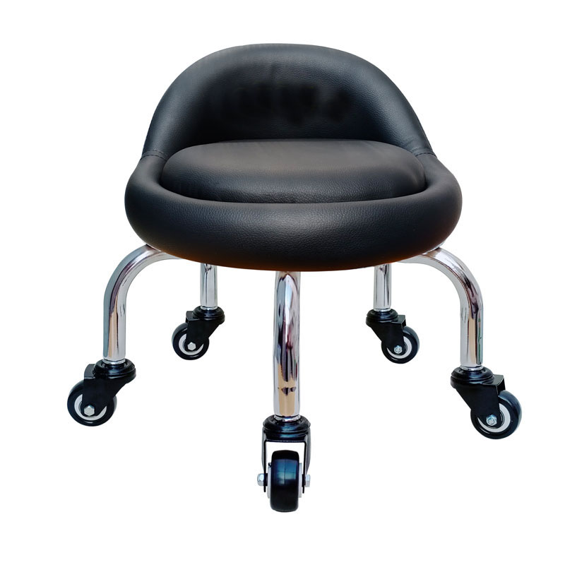 Petit tabouret rond à poulie p - Work Office Furniture avis et prix