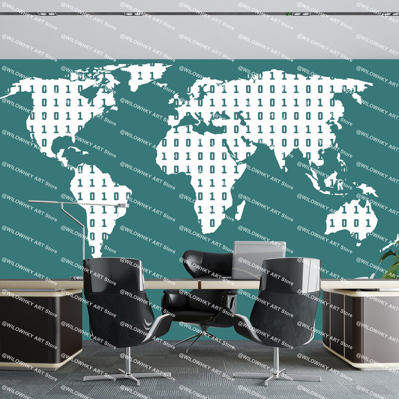 Code binaire technologie décal - Office Furniture World avis et prix