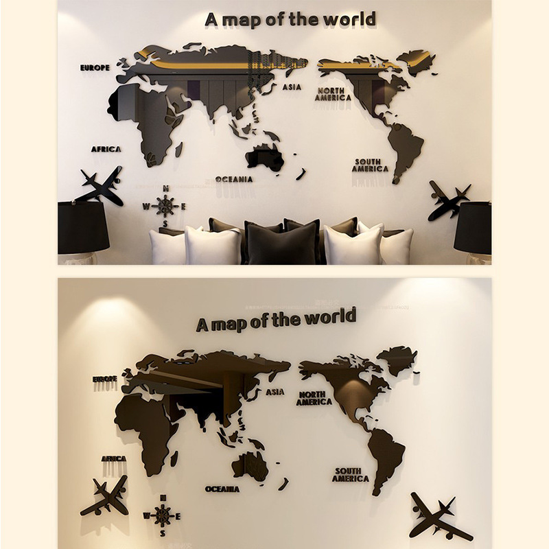 Autocollant mural 3D en acryli - Office Furniture World avis et prix