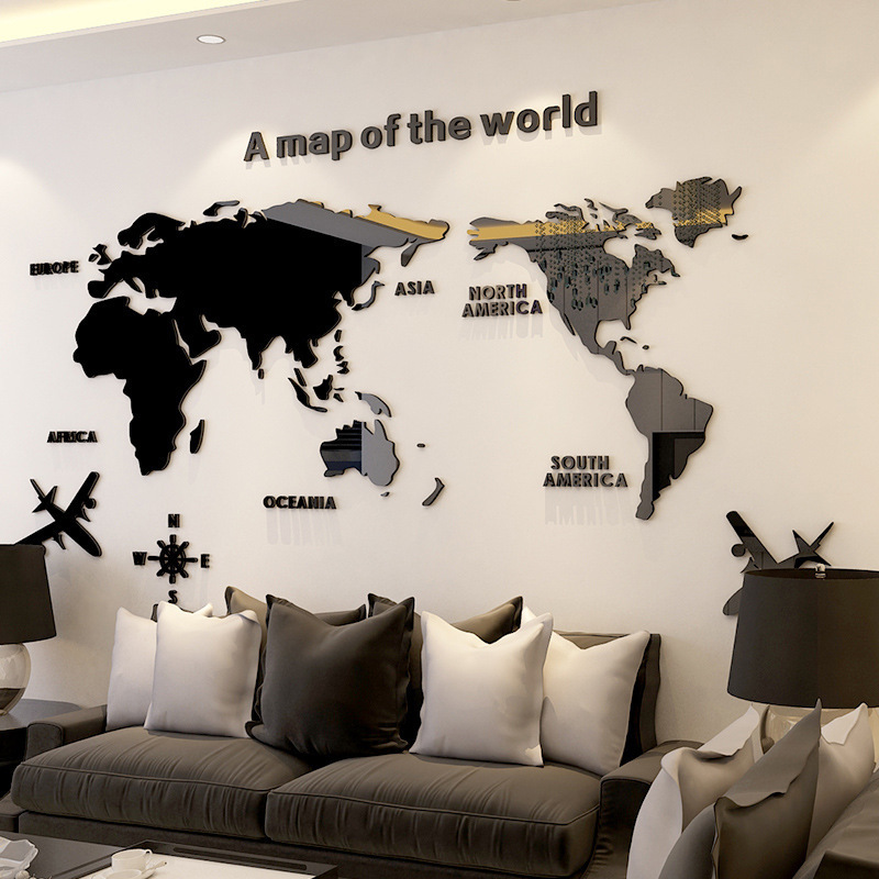 Autocollant mural 3D en acryli - Office Furniture World avis et prix
