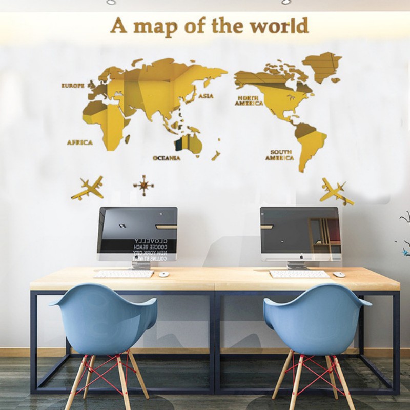 Autocollant mural 3D en acryli - Office Furniture World avis et prix